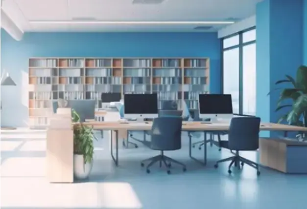 Concentração e motivação no Coworking: 8 cores de papel de parede inspiradoras – foto 1