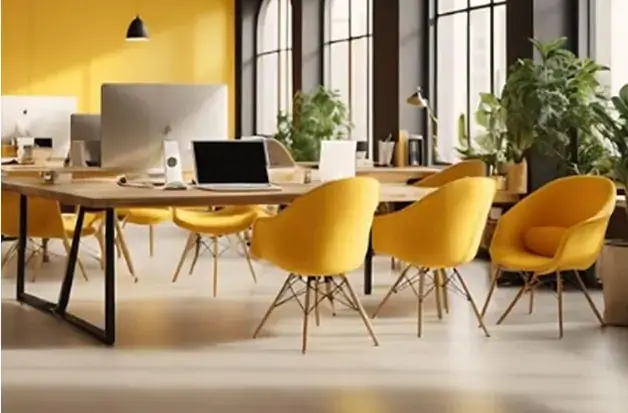 Concentração e motivação no Coworking: 8 cores de papel de parede inspiradoras – foto 5