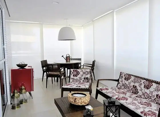 Persianas para sacada, varanda padrão de condominio – foto 11